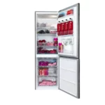KIC Bottom-Mount Fridge 344L with Water Dispenser, Dark Grey, KBF639GRW