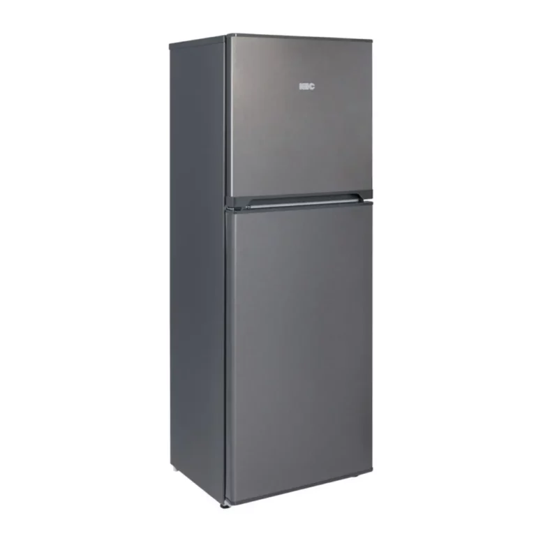KIC Top Freezer Fridge 170L, Grey, KTF518GR