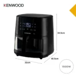 Kenwood 9L Air Fryer, Black, HFG92.000BK
