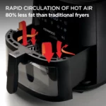Kenwood 9L Air Fryer, Black, HFG92.000BK