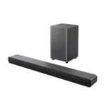 TCL 2.1 Channel Soundbar with Wireless Subwoofer, Black, S55H
