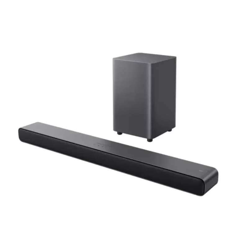 TCL 2.1 Channel Soundbar with Wireless Subwoofer, Black, S55H