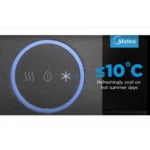 Midea Bottom Loading Water Dispenser, YL2036S-BLACK