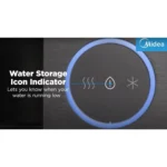 Midea Bottom Loading Water Dispenser, YL2036S-BLACK