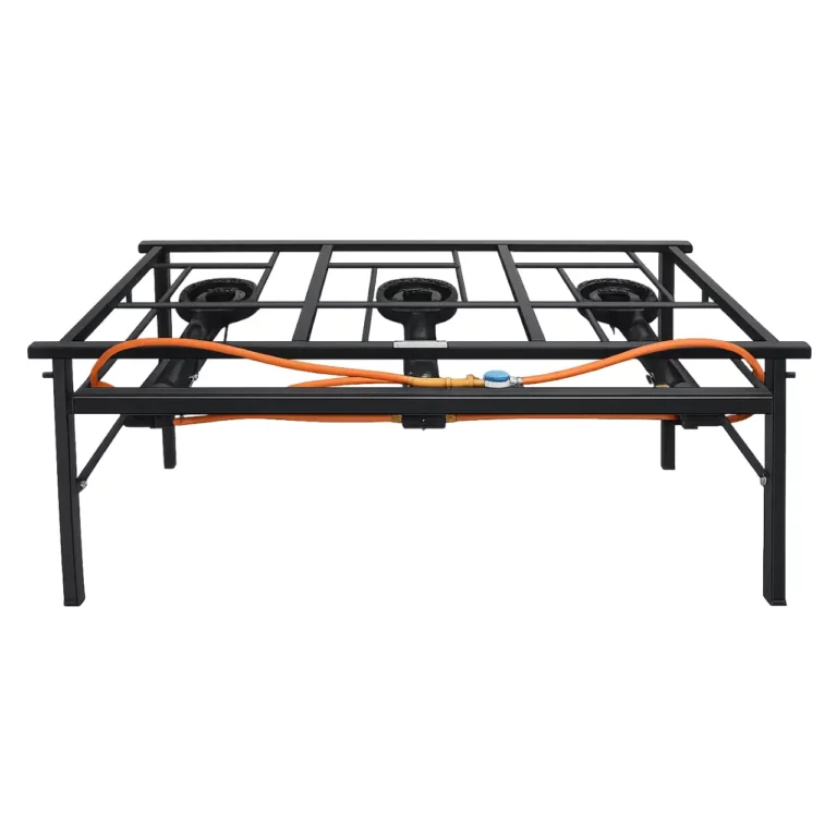 Oslo 3 Burner Boiling Table, Black, 3BBT