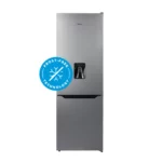 Midea 302L Bottom Mount Fridge Freezer with Water Dispenser, Silver, HD-403RWEN-WD