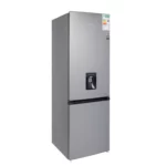 Midea 302L Bottom Mount Fridge Freezer with Water Dispenser, Silver, HD-403RWEN-WD