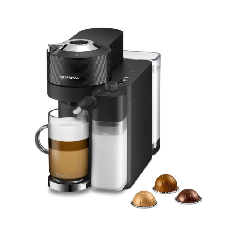 Nespresso Vertuo Lattissima Coffee Machine, Black, GDV5-ZA-BK-NET