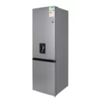 Midea 302L Bottom Mount Fridge Freezer with Water Dispenser, Silver, HD-403RWEN-WD