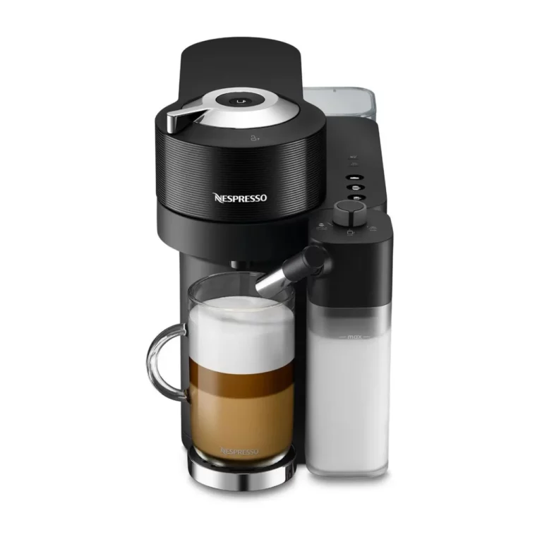 Nespresso Vertuo Lattissima Coffee Machine, Black, GDV5-ZA-BK-NET