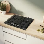 Bosch 60cm 4-Burner Gas-on-Glass Hob, Black, PPP6A6I40Z