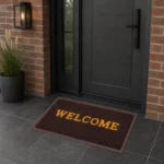 Welcome Carpet Door Mat, 38cm x 58cm