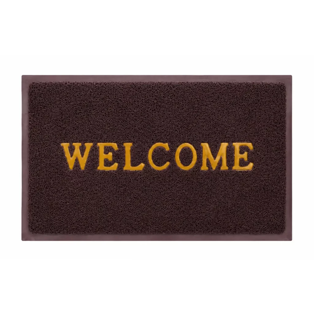 Welcome Carpet Door Mat, 38cm x 58cm