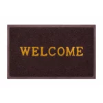 Welcome Carpet Door Mat, 38cm x 58cm