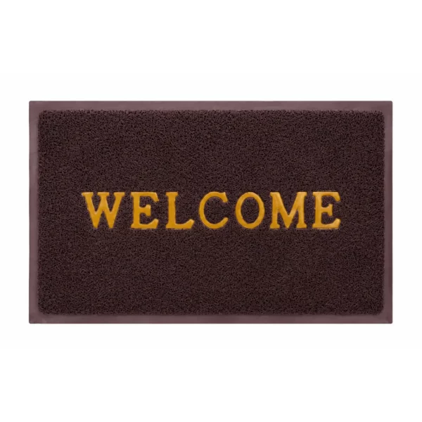 Welcome Carpet Door Mat, 38cm x 58cm
