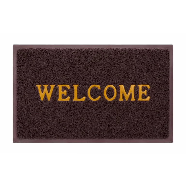 Welcome Carpet Door Mat, 38cm x 58cm