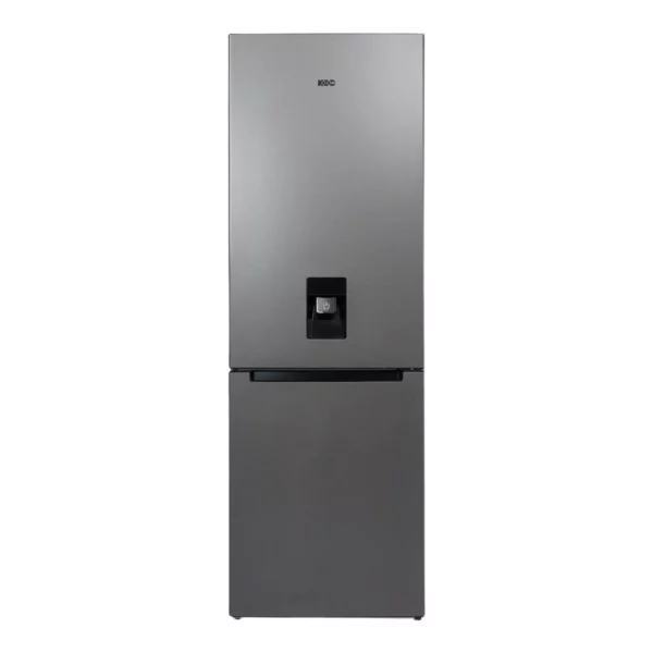 KIC Bottom-Mount Fridge 344L with Water Dispenser, Dark Grey, KBF639GRW