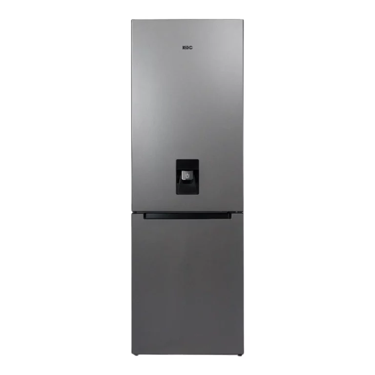KIC Bottom-Mount Fridge 344L with Water Dispenser, Dark Grey, KBF639GRW
