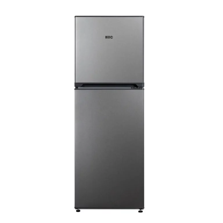 KIC Top Freezer Fridge 170L, Grey, KTF518GR