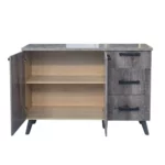 Urban 3 Door Base Cabinet, Oak Ash and Grey Ash, MWBR9203DBB
