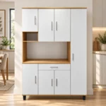 Modern Multi-Storage Kitchen Dresser, MW5304