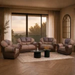 Gabriella 4 Piece Lounge Suite, Two-Tone, GABRIELLA