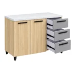 Modern 3 Door Base Storage Cabinet, MW82343DB - Image 8
