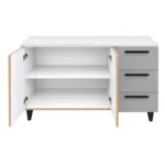 Modern 3 Door Base Cabinet, MW82343DB