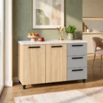 Modern 3 Door Base Cabinet, MW82343DB