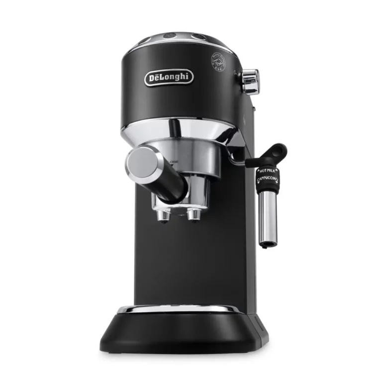 De’Longhi Dedica Pump Espresso Coffee Machine, Black, EC685.BK
