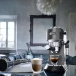De’Longhi Dedica Pump Espresso Coffee Machine, Black, EC685.BK