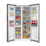 Midea Side-by-Side Fridge Freezer 513L with Water Dispenser, HC-689WEN