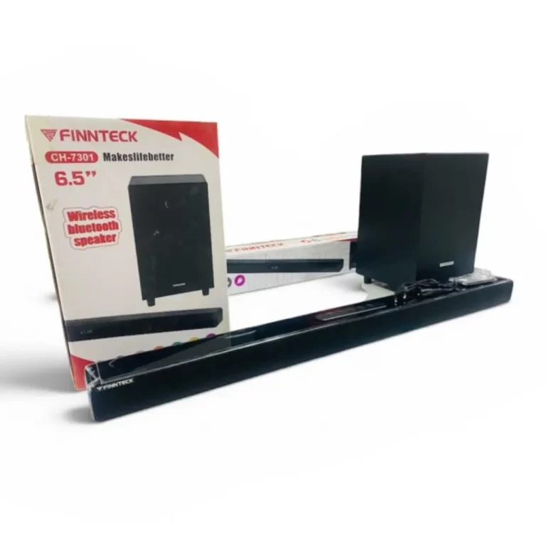 Finnteck Soundbar with 6.5-Inch Wireless Subwoofer, CH-7301