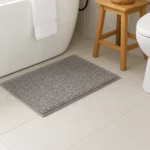 Bobbin Bathroom Mat, Grey, 50 x 80 cm, CSB01