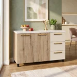 Modern 3 Door Base Cabinet, MW82343DB