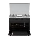 JVC 90cm Freestanding Gas/Electric Cooker, WG-NFOC90B5S