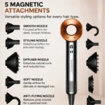 Sunbeam Bladeless High Speed Hair Dryer 1600W, Copper Titanium, SPBDLC-001BN