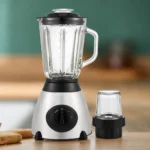 Sunbeam 400W 1.5L Glass Jar Blender with Grinder, Stainless Steel, SSGB-400